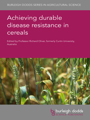 cover image of Achieving durable disease resistance in cereals